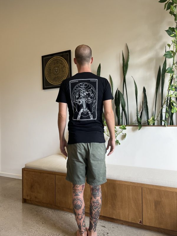 Prānāyāma T-Shirt — Black - Image 3