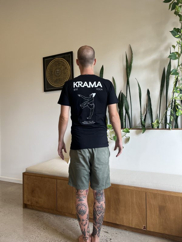 Āsana T-Shirt — Black - Image 3