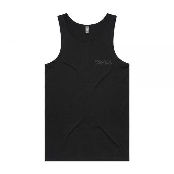 Classic Krama Singlet — Black